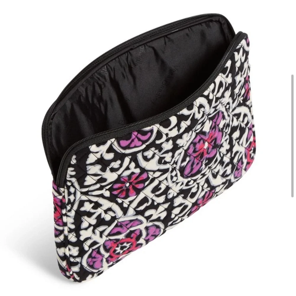 Vera Bradley Tablet Sleeve Scroll Medallion Purple